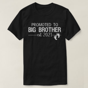 promoted to big brother est 2021 T-Shirt