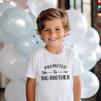 promoted to big brother t shirt