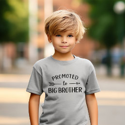 Promoted to Big Brother Matching Sibling Toddler T-shirt