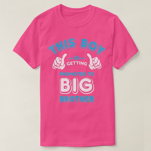 Promoted to Big Brother  - New Baby Announcement G T-Shirt (Design Front)