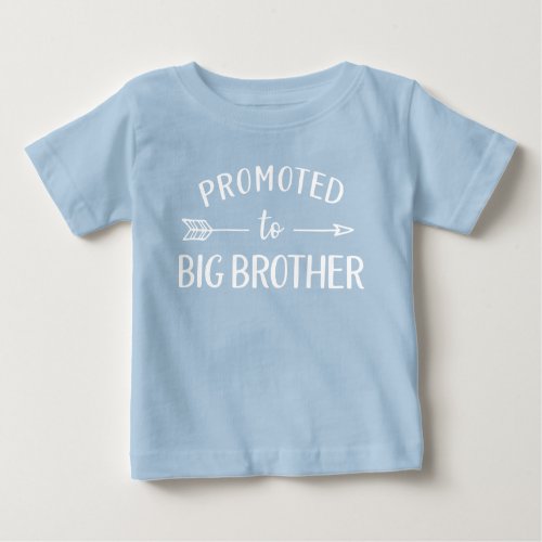 Promoted to Big Brother Pregnancy Announcement Baby T_Shirt