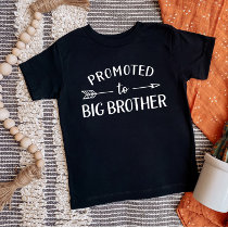 Promoted to Big Brother Pregnancy Announcement Baby T-Shirt