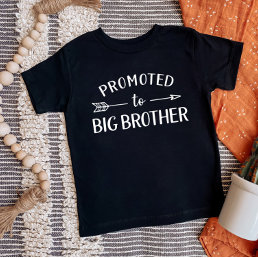 Promoted to Big Brother Pregnancy Announcement Baby T-Shirt