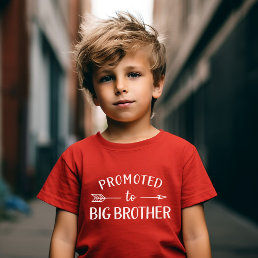 Promoted to Big Brother Pregnancy Announcement T-Shirt