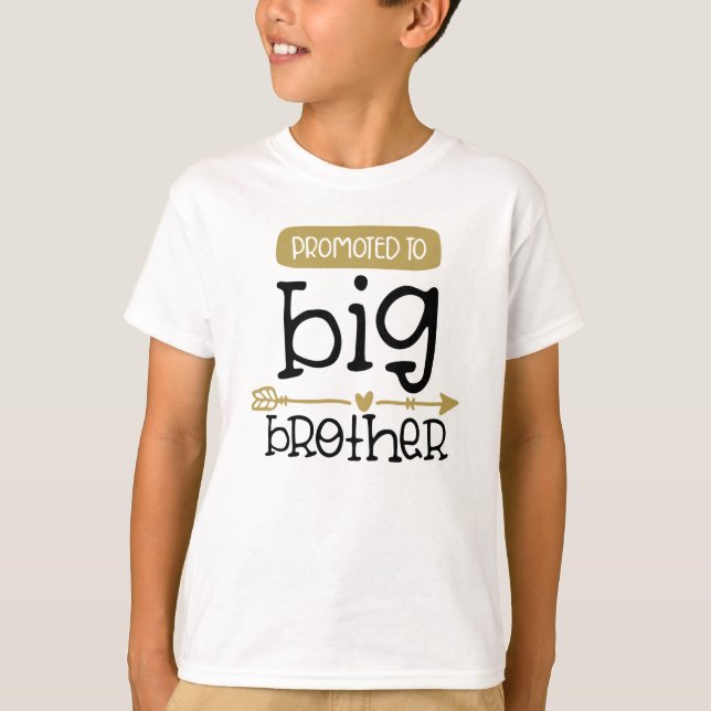 Promoted to Big Brother T-Shirt (Front)