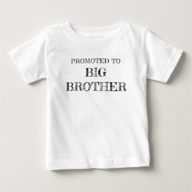 Promoted to Big Brother T-shirt (Front)