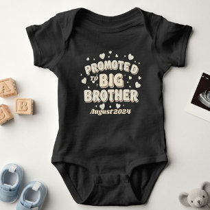 Promoted To Big Brother T-shirt, Baby Bodysuit