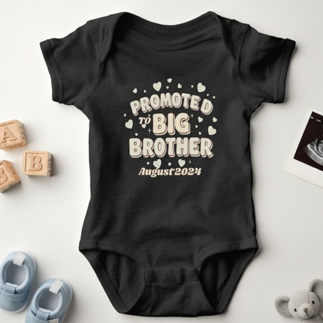 Promoted To Big Brother T-shirt,  Baby Bodysuit (Creator Uploaded)