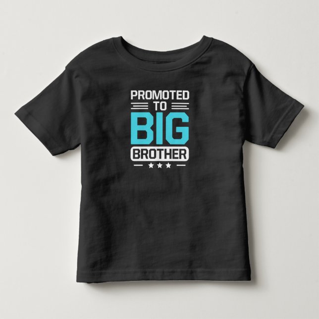 Promoted to Big Brother Toddler T-shirt (Front)