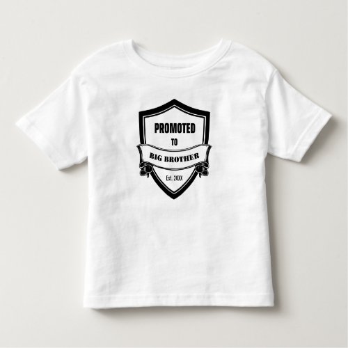 Promoted to Big Brother Toddler T_shirt
