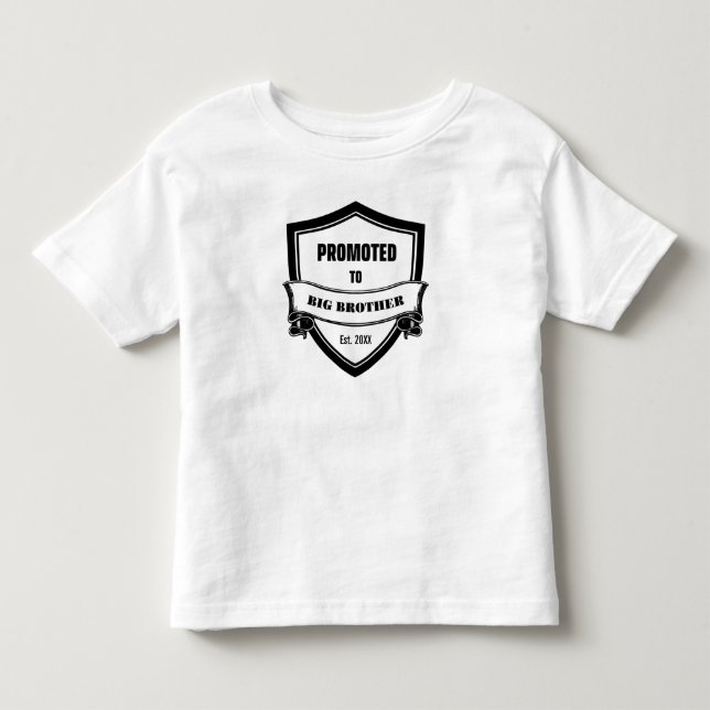 Promoted to Big Brother Toddler T-shirt (Front)