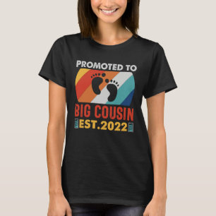 Promoted To Big Cousin 2022 For Pregnancy Announce T-Shirt
