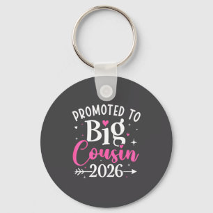 Promoted To Big Cousin 2026 Cousin Baby Announceme Keychain