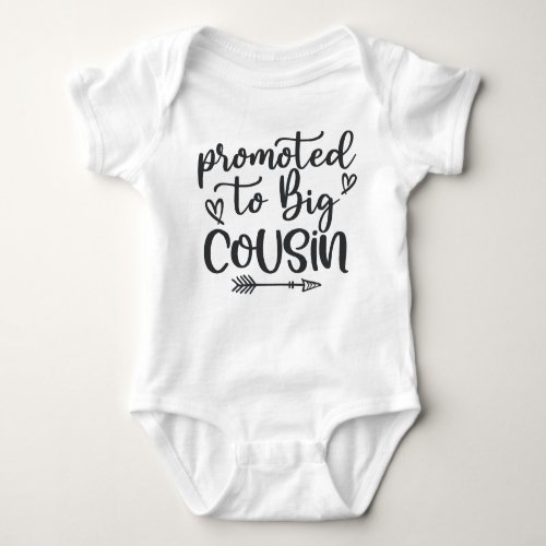 Promoted To Big Cousin Baby Bodysuit