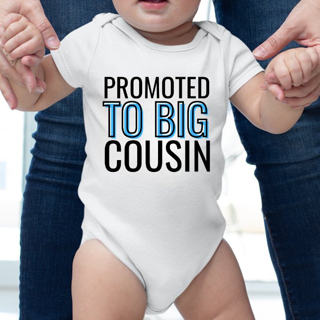 Promoted to big Cousin Baby Bodysuit (Creator Uploaded)