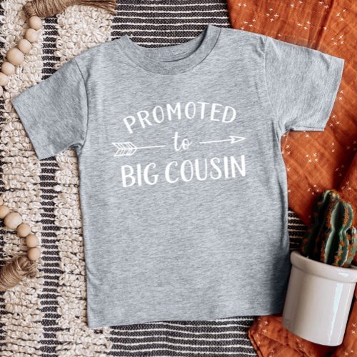 Promoted to Big Cousin Matching Family Baby T_Shirt