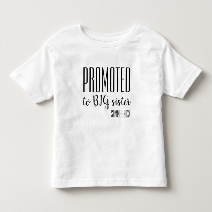 big sister announcement shirt