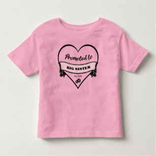 Promoted to Big Sister Toddler T-shirt