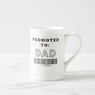 Promoted to: bone china mug