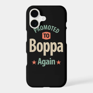 Promoted To Boppa Again Father Grandfather Gift iPhone 17 Case
