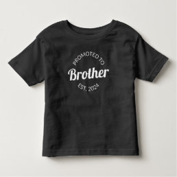 Promoted To Brother Est. 2024 I Toddler T-shirt