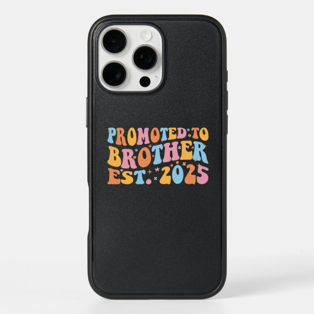 Promoted To Brother Est. 2025 III Otterbox iPhone Case (Back)