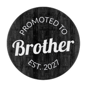 Promoted To Brother Est 2027 Big Brother I Cutting Board