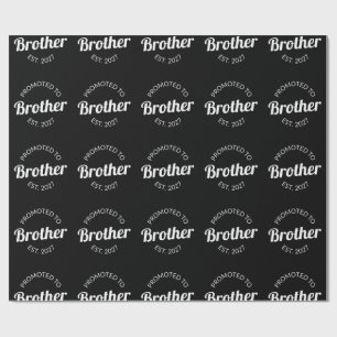 Promoted To Brother Est 2027 Big Brother I Wrapping Paper