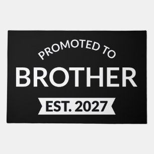 Promoted To Brother Est 2027 Big Brother II Doormat