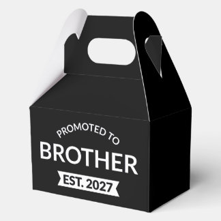 Promoted To Brother Est 2027 Big Brother II Favor Boxes
