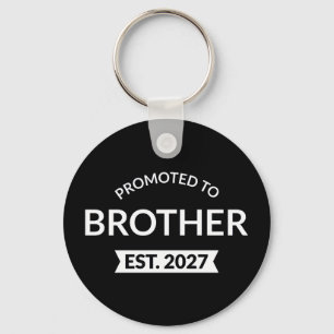 Promoted To Brother Est 2027 Big Brother II Keychain