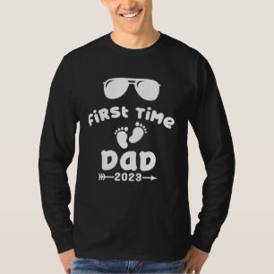 Promoted To Dad 2023 First Time Dad 2023 T-Shirt
