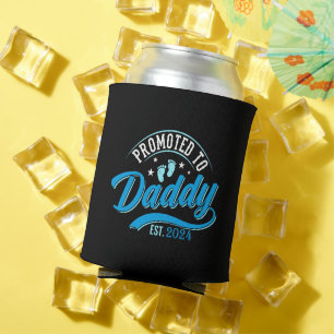 Promoted to dad 2024 daddy to be 2024 can cooler