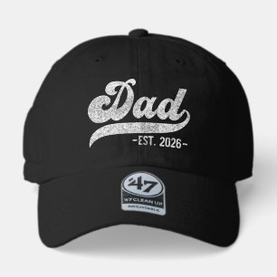 Promoted to Dad Est 2026 First Time Daddy to Be 47 Brand Hat