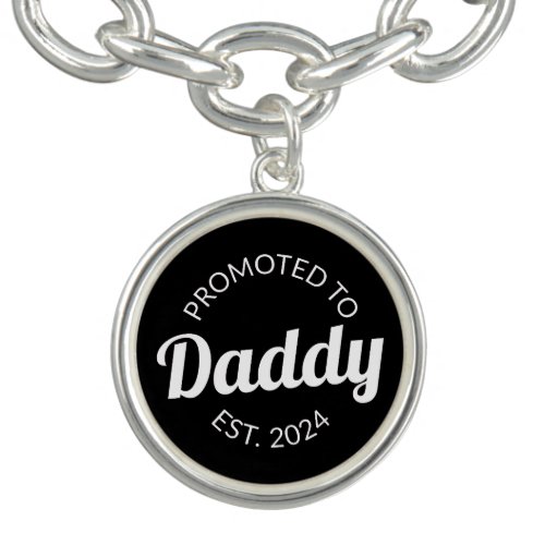 Promoted To Daddy Est 2024 I Bracelet