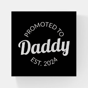 Promoted To Daddy Est. 2024 I Paperweight