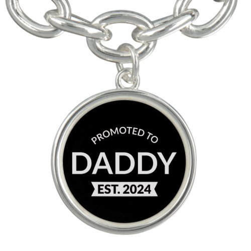 Promoted To Daddy Est 2024 II Bracelet