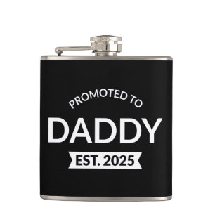 Promoted To Daddy Est. 2025 II Flask
