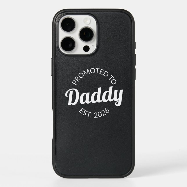 Promoted To Daddy Est. 2026 I Otterbox iPhone Case (Back)