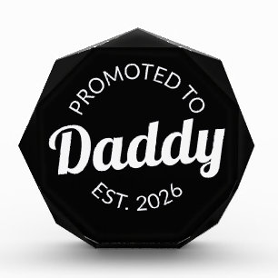 Promoted To Daddy Est. 2026 I Photo Block