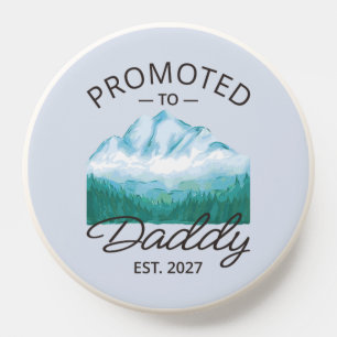 Promoted To Daddy Est 2027 New Dad Announcement VI PopSocket