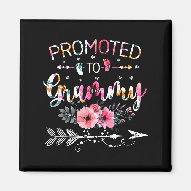 Promoted To Grammy Announcement Funny New Grammy M Magnet (Front)