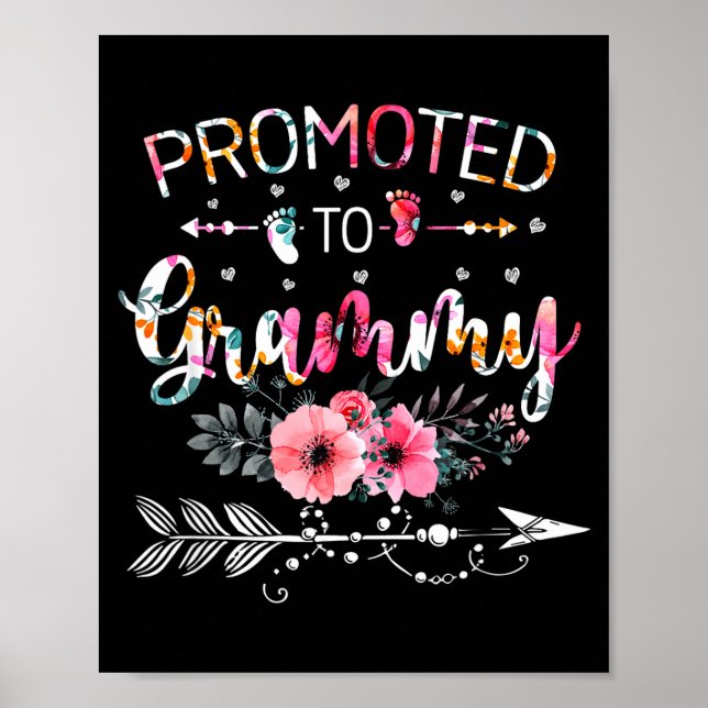 Promoted To Grammy Announcement Funny New Grammy M Poster (Front)