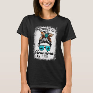 Promoted To Grandma 2022 First Time Mother's Day N T-Shirt