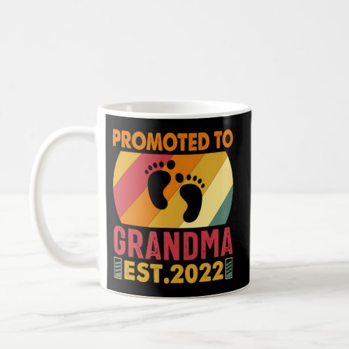 Promoted To Grandma 2022 Soon To Be Grandma Coffee Mug