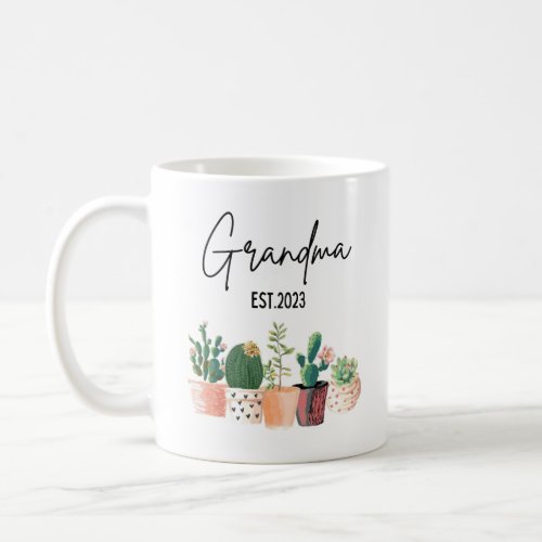 Promoted To Grandma 2023 Mug Grandma Est 2023 Mug