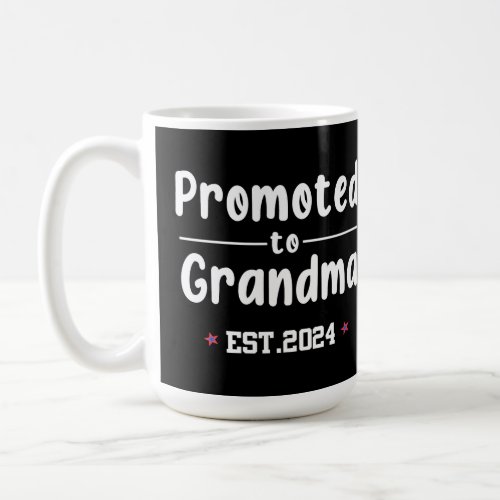 Promoted to Grandma 2024 Coffee Mug