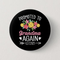 Promoted To Grandma Again 2025 Mothers Day Grandma