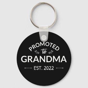 Promoted To Grandma Est. 2022 II Keychain
