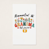 Promoted to Grandma est. 2024 GrandparProfile Card (Front)